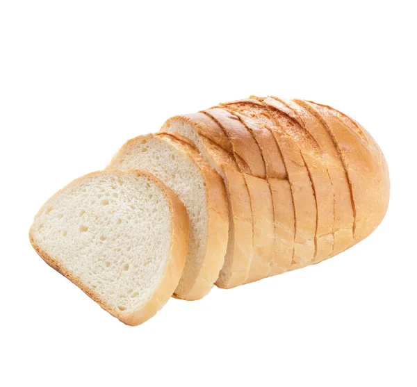 Bakkerijproducten Geïsoleerd Een Witte Achtergrond — Stockfoto