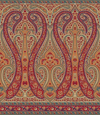 Dijital tasarım sınır süslemesi HD motifi çalışan illüstrasyon sınır PNG çiçekleri ve süsleme motifi Hindistan tasarım unsurları suluboya ile Neckline marka arama deseni, Babür sanat deseni deseni çizer