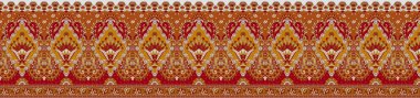 Dijital tasarım sınır süslemesi HD motifi çalışan illüstrasyon sınır PNG çiçekleri ve süsleme motifi Hindistan tasarım unsurları suluboya ile Neckline marka arama deseni, Babür sanat deseni deseni çizer