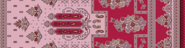 Digitální Design Ornament Border Motiv Kreslí Pracovní Ilustrační Okraj Png — Stock fotografie