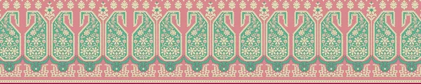 Digital design ornament border HD motif draws working illustration border PNG flowers and ornament motif India design elements Neckline brand search pattern with watercolor, Mughal art design texture