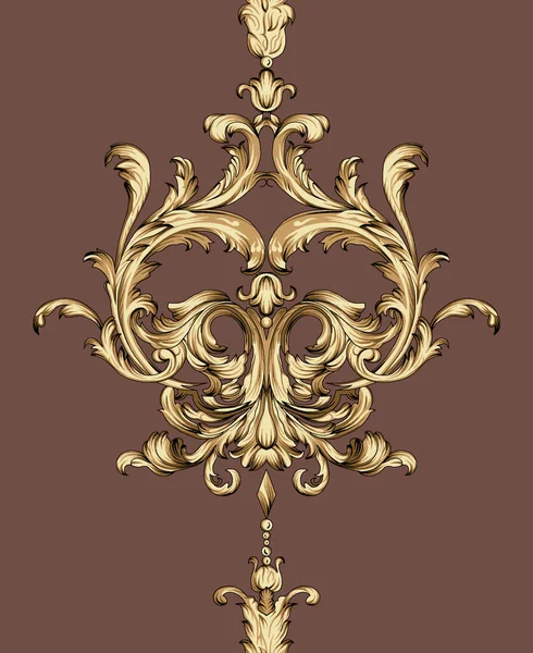 Motif Drag Working Illustration Border Png Flower Ornament Motif India — 스톡 사진