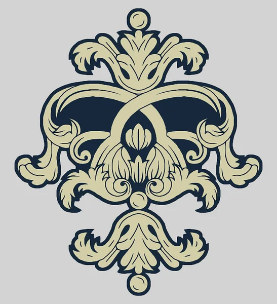 Disegno Digitale Ornamento Bordo Motivo Disegna Lavoro Illustrazione Bordo Png — Foto Stock