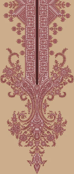 Digital Design Ornament Border Motyw Rysuje Obrazek Ilustracji Png Kwiaty — Zdjęcie stockowe