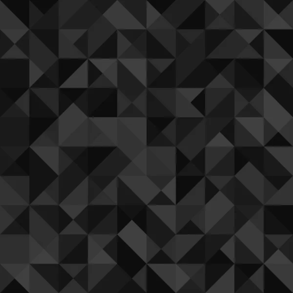 Geometric Background Triangles Black White Seamless Pattern Eps10 — Stock Vector