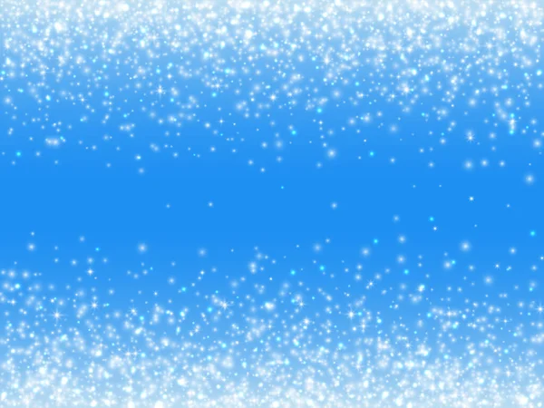 Sternschnuppen Effekt Weihnachten Neujahr Hintergrund Vektorillustration — Stockvektor