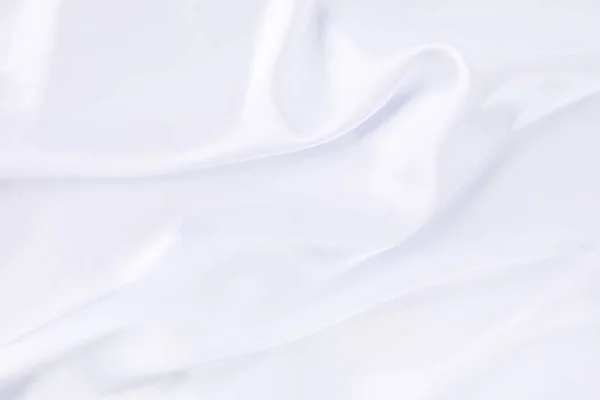 White Fabric Background View — Fotografia de Stock