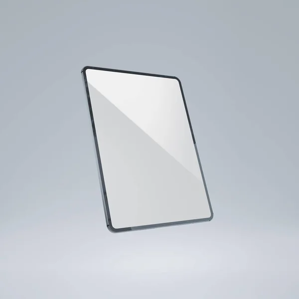Kiolvasztott Tabletta Eszköz Mockup Grafika — Stock Fotó