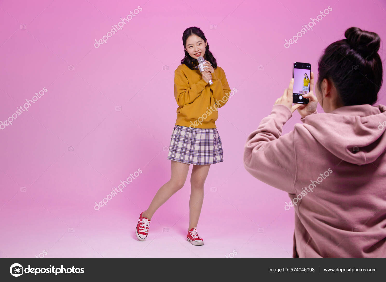 Generation Asian Korean Female Hipster Influencer Creator Concept Generation Asian Korean Female Hipster Influencer Creator Concept