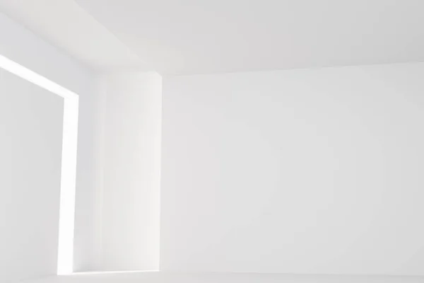 abstract geometric 3d interior design background. empty room.