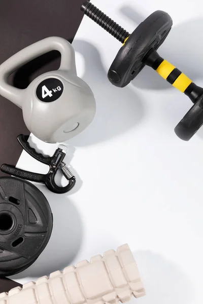 Fitness Equipment Accessories Gym — Fotografia de Stock