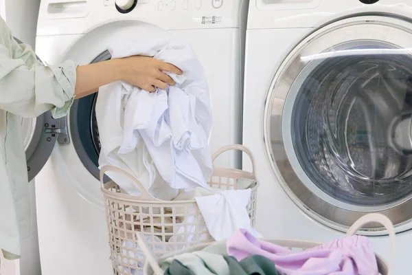 Aesthetic Laundry Concept Laundry Classification — Stock Fotó