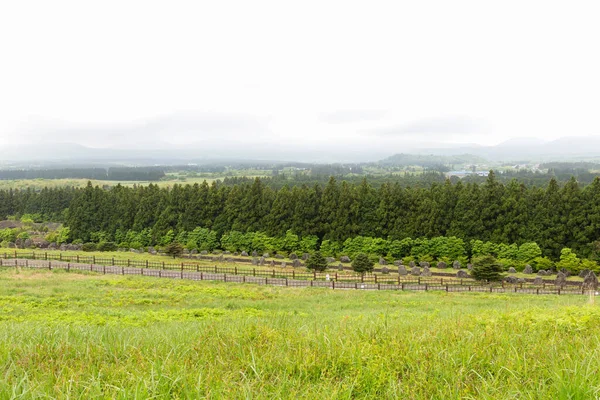 Sangumburi Crater Scenic Landscape Jeju Island Korea — Stock Fotó