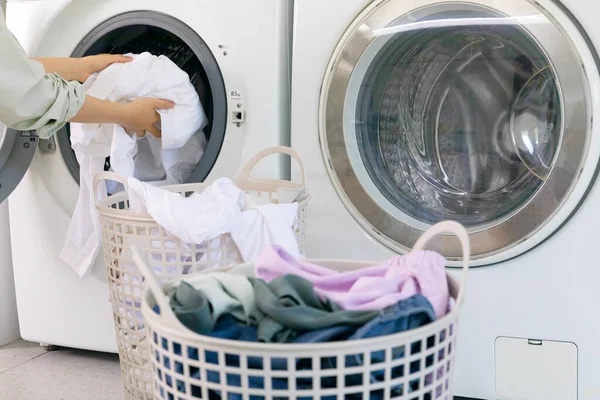 Aesthetic Laundry Concept Laundry Classification — Stok fotoğraf