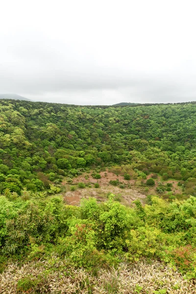 Sangumburi Crater Scenic Landscape Jeju Island Korea — Stockfoto