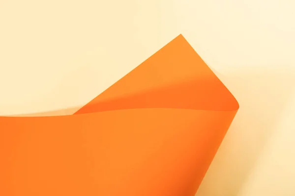 Orange Color Paper Background — стоковое фото