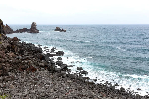 Praia Seopjikoji Ilha Jeju Coréia — Fotografia de Stock