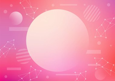 Teknoloji ile çok renkli arkaplan materyali