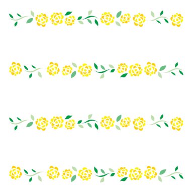 Basit ve kırmızı çizgi materyali