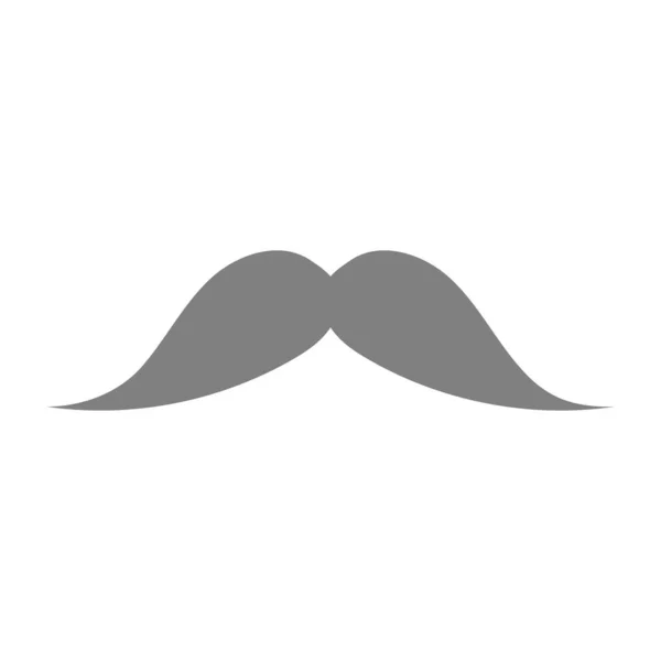 Простий Плоский Ілюстраційний Матеріал Бороди — стоковий вектор