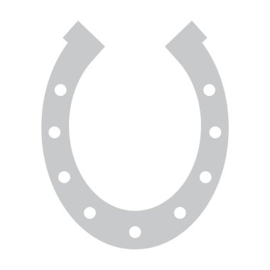 Basit ve düz at nalı malzemesi.