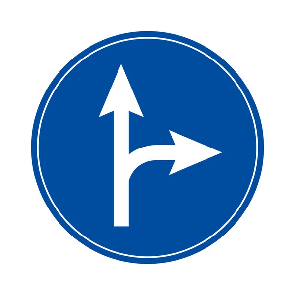 Material Signs Prohibited Traveling Directions Other Designated Direction —  Vetores de Stock