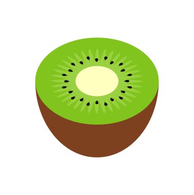 Düz ve basit kivi resimleme materyali