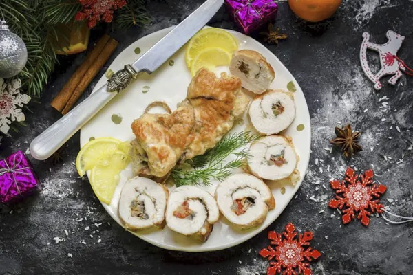 Rolls Can Served Different Side Dishes Can Laid Out One — Stock Photo, Image