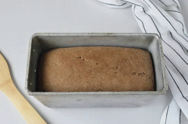 Het Brood Klaar Koel Gedurende Minuten Vorm Dan Verwijderen — Stockfoto