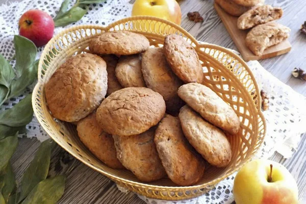Завжди Приємно Пити Чай Домашнім Печивом Bon Appetit — стокове фото