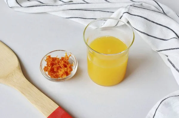 Lave Las Naranjas Retire Ralladura Una Solo Capa Naranja Sin — Foto de Stock