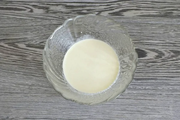 Încălziți Ușor Margarina Astfel Încât Fie Fierbinte — Fotografie, imagine de stoc