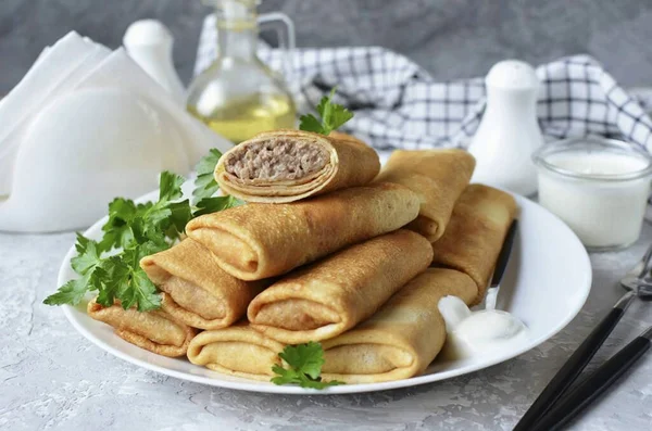 Today Have Chicken Liver Cooks Quickly Tender Tasty Take Note — Stock Photo, Image