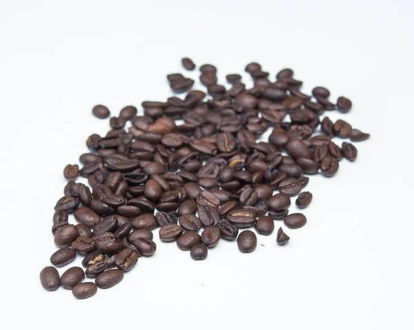 Coffee Beans White Background — Stock Photo, Image