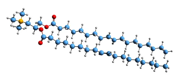 Image Dioleoyl Trimethylammonium Propane Skeletal Formula Molecular Chemical Structure Cationic — Stok fotoğraf
