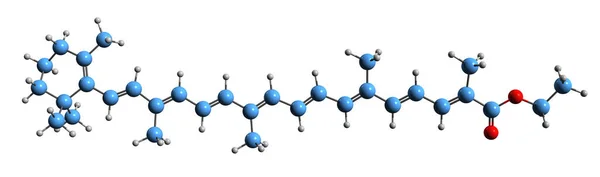 Image Food Orange Skeletal Formula Molecular Chemical Structure Carotenoid E160F — Fotografia de Stock