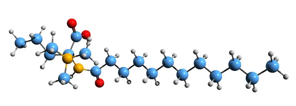 Image Lauryl Amidopropyl Betaine Skeletal Formula Molecular Chemical Structure Surfactant —  Fotos de Stock