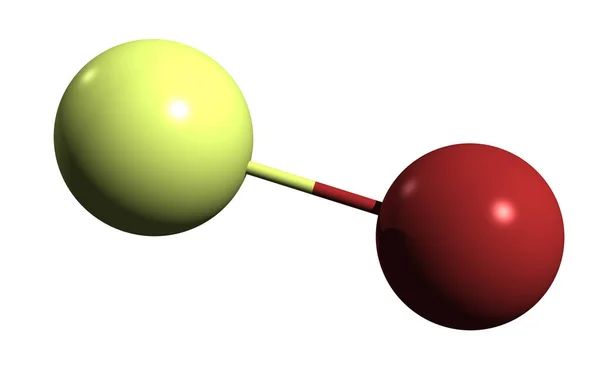 Image Lithium Bromide Skeletal Formula Molecular Chemical Structure Desiccant Isolated — Zdjęcie stockowe