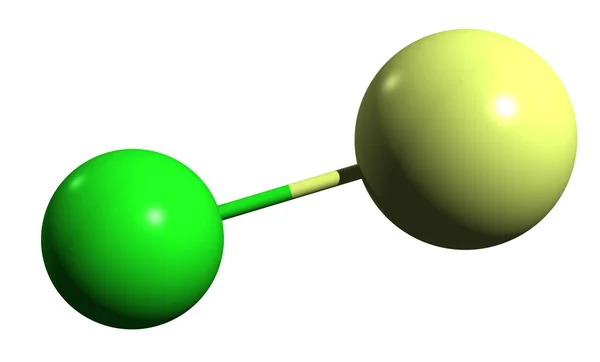 Image Lithium Chloride Skeletal Formula Molecular Chemical Structure Desiccant Isolated — ストック写真