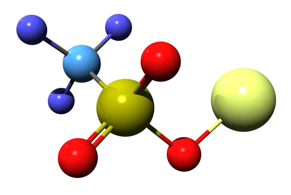 Image Lithium Triflate Skeletal Formula Molecular Chemical Structure Lithium Triflouromethanesulfonate — Stockfoto