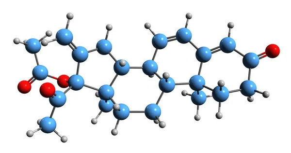 Image Methenmadinone Acetate Skeletal Formula Molecular Chemical Structure Progestin Medication — Fotografia de Stock