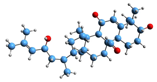 Image Momordicin Skeletal Formula Molecular Chemical Structure Bitter Melon Chemical — Stockfoto