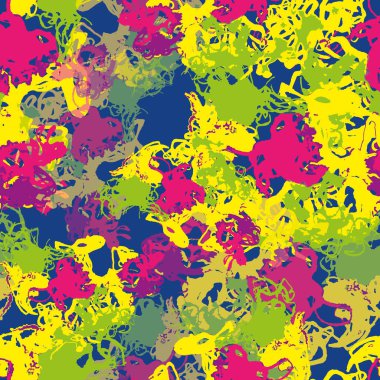 Vektör mavi Soyut Mürekkep arkaplan deseni