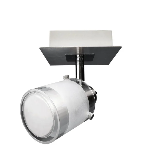 Plafondlamp Een Studio Geïsoleerd Wit — Stockfoto