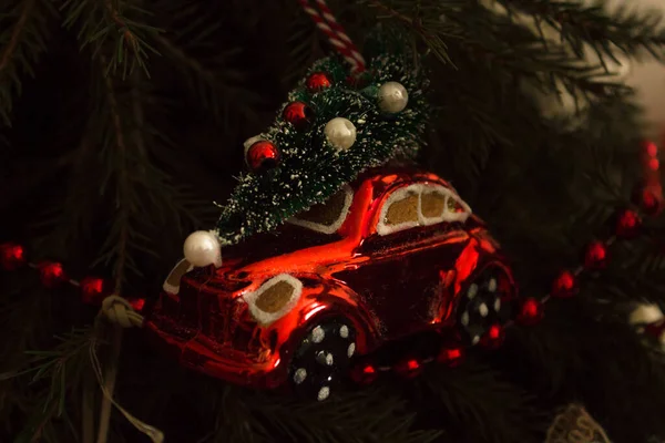 Decoração Natal Árvore Natal — Fotografia de Stock