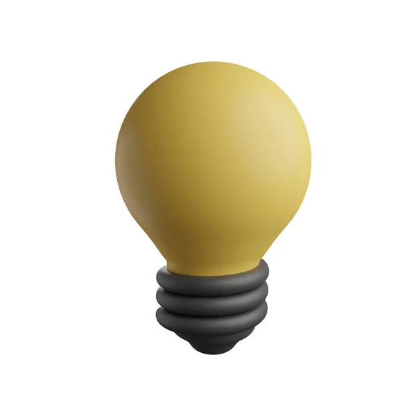 Illustration Idea Symbol Bulb Can Use Web Apps Many More — Stock Photo, Image