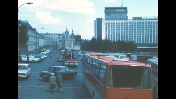 Khram Velikomuchenitsy Varvary i Moskva på 1980-talet — Stockvideo