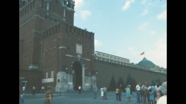 1980 'lerde Moskova' nın Kızıl Meydanı