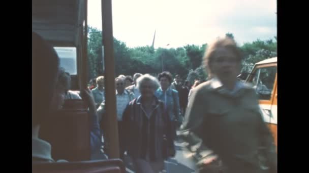 Exposición de logros de Moscú en la década de 1980 — Vídeo de stock