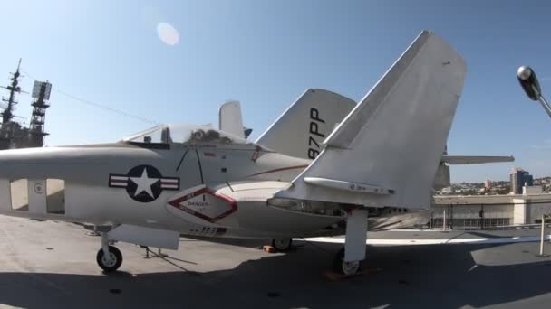 Grumman F9F - Kuguar 8P — Wideo stockowe